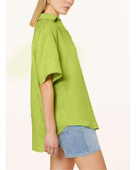 Gant Green Blusenshirt aus Leinen