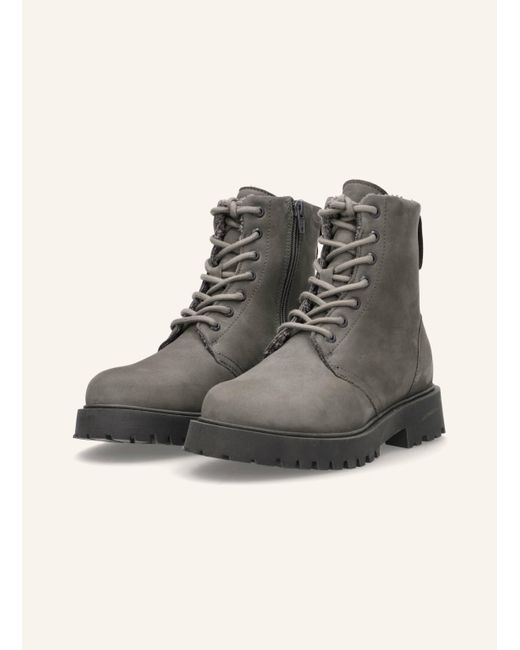 Apple Of Eden Black Schnürstiefeletten