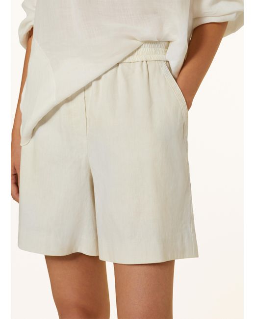 Marc Cain Natural Shorts WILLMAR mit Leinen