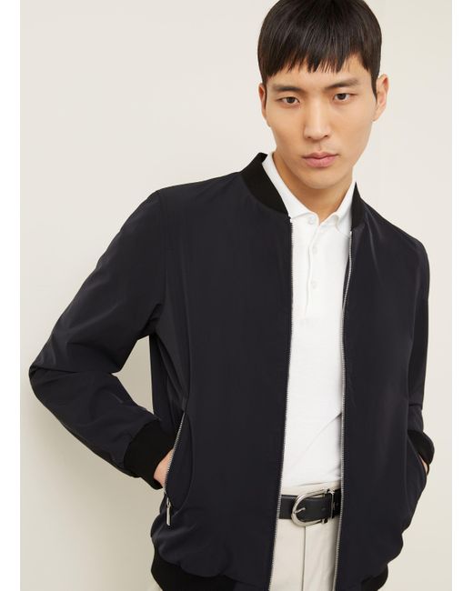 Moorer Blouson SORANO in Blue für Herren