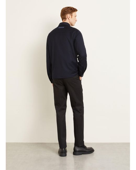 Zegna Overjacket in Blue für Herren
