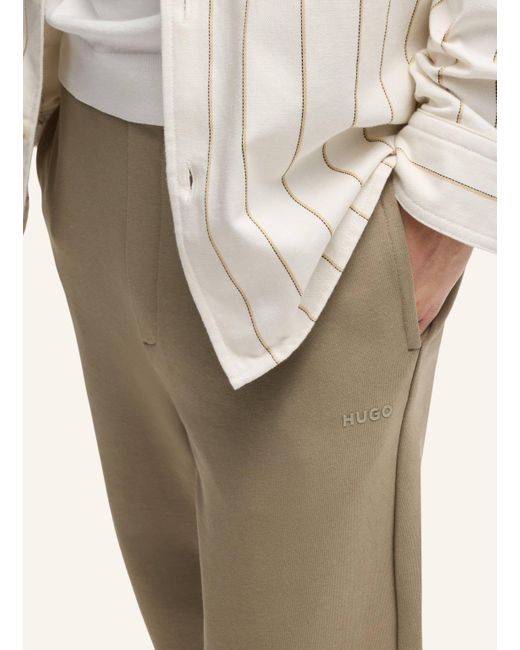HUGO Casual Hose DAYOTE232 Regular Fit in Natural für Herren