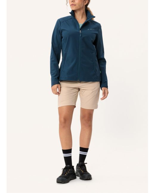 Vaude Blue Softshell-Jacke W HURRICANE J IV