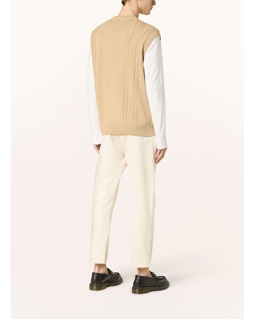 Barbour Pullunder NAVAR in Natural für Herren