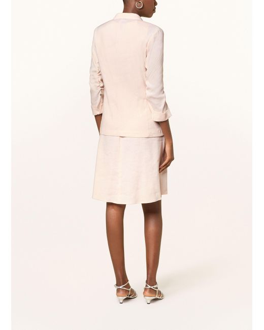 Marc Cain Natural Blazer mit Leinen