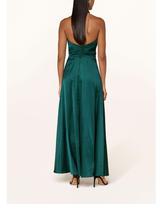 Apart Green Abendkleid mit Cut-out