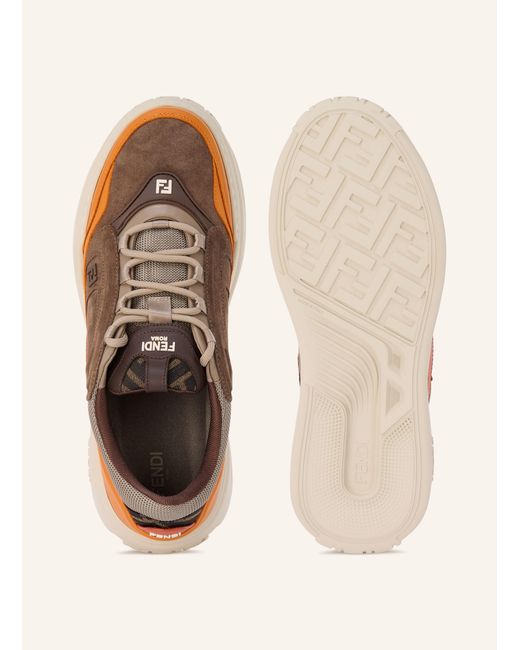 Fendi Sneaker FORCE in Natural für Herren