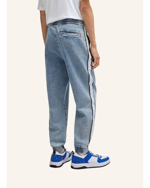 HUGO Jeans YOHJI PANTS/1 Tapered Fit in Blue für Herren
