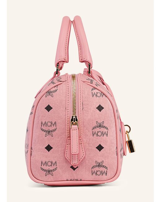 MCM Pink Handtasche ELLA BOSTON VISETOS