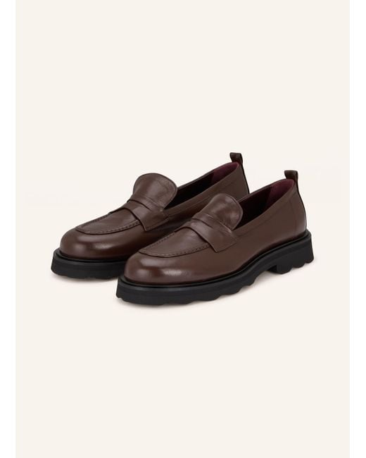 Pomme D'or Brown Penny-Loafer NICKY