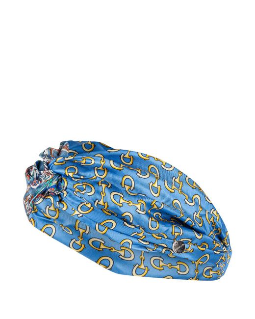 Codello Haarband aus Seide in Blau | Lyst DE