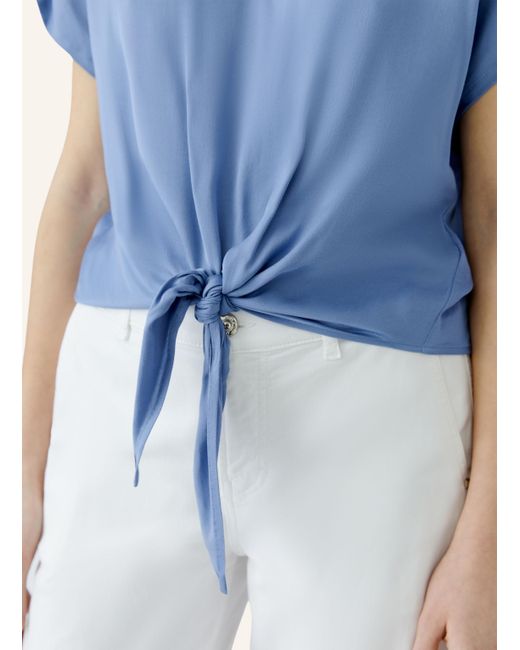 Ouí Blue Bluse