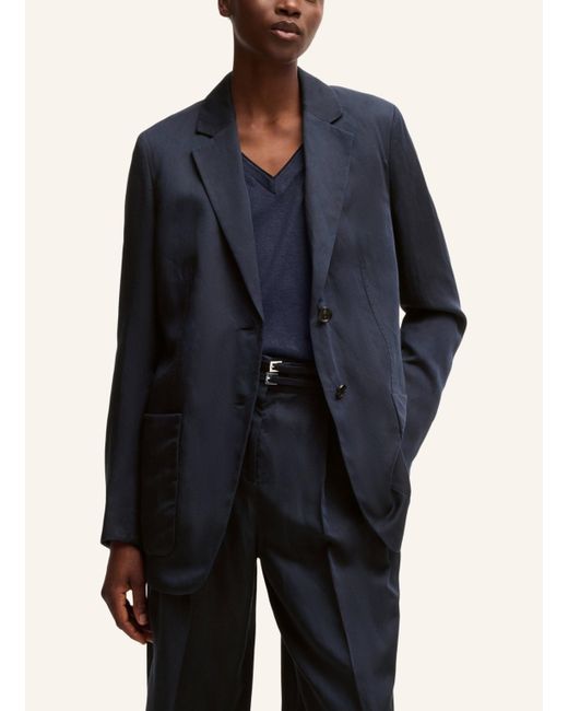 Boss Blue Blazer JANKA-PP1-W Relaxed Fit