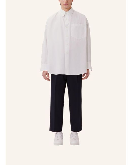 Studio Seidensticker Casual Hemd Oversized in White für Herren