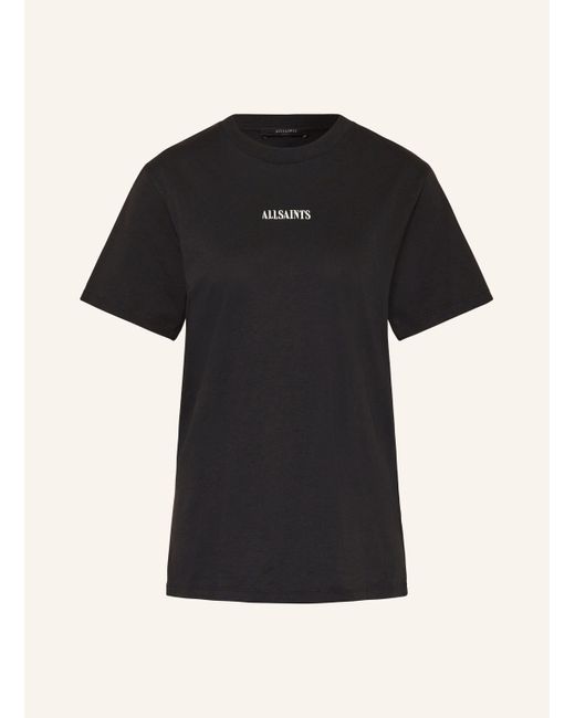 AllSaints Black T-Shirt FORTUNA