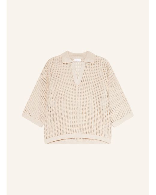 DARLING HARBOUR Natural Leinenpullover