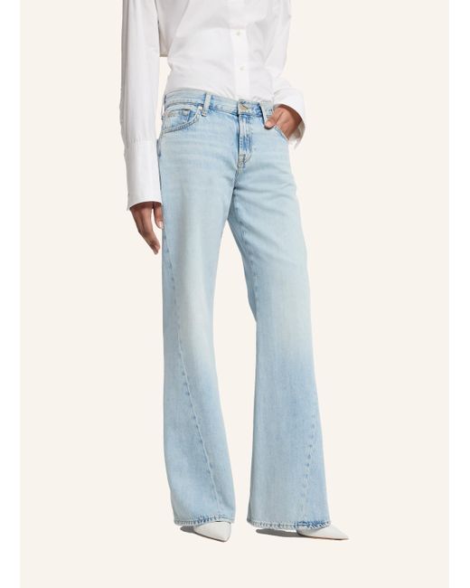 7 For All Mankind Blue Jeans SPENCER FLARE Flare Fit