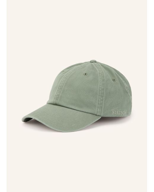 Stetson Cap in Green für Herren