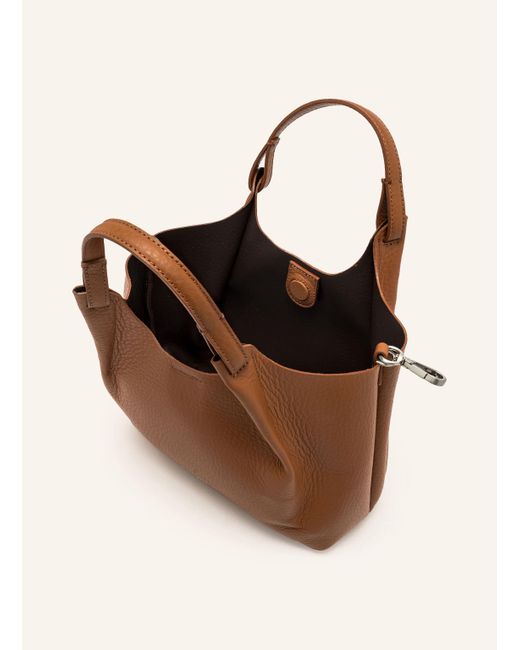 Gianni Chiarini Brown Handtasche DUA MEDIUM mit Pouch