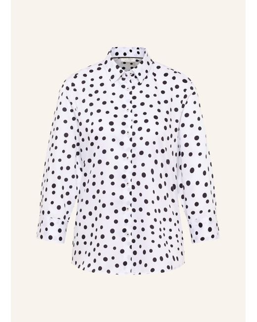 Eterna White Bluse REGULAR FIT