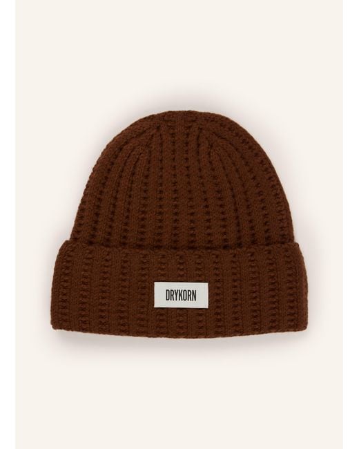 Drykorn Brown Mütze CORNIE