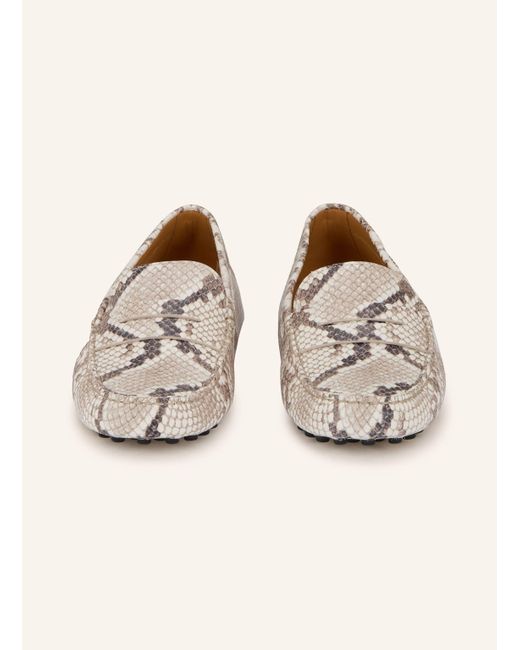 Tod's Natural Mokassins GOMMINO
