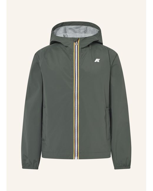 K-Way Funktionsjacke P. JACK STRETCH NYLON JERSEY in Green für Herren