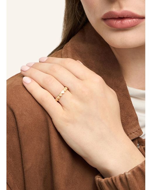 Lulu Metallic Ring CONNECTED HEARTS