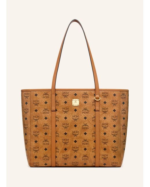 MCM Brown Shopper TONI MEDIUM
