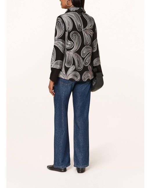 Joseph Ribkoff Gray Kastenjacke mit 3/4-Arm
