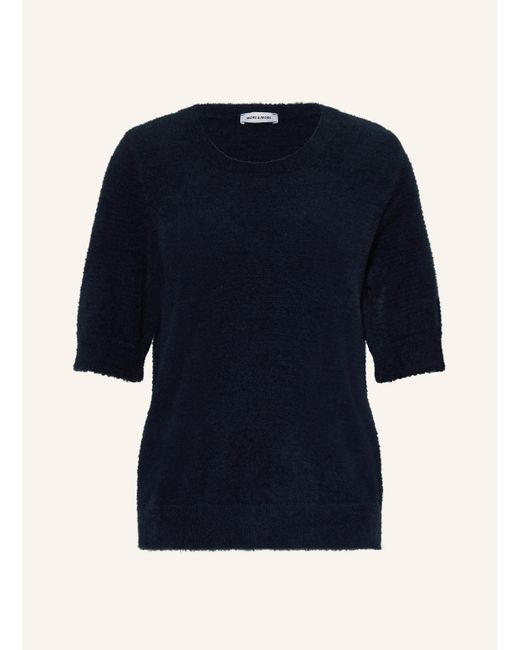 MORE&MORE Blue Strickshirt