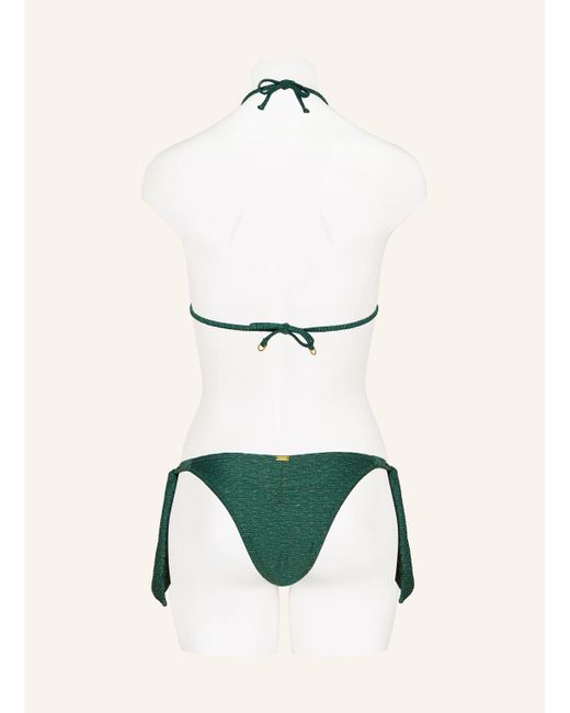 Banana Moon Green Triangel-Bikini-Hose TAKIA CALICARI mit Glitzergarn
