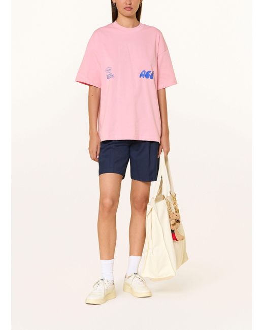 Another Cotton Lab Pink Oversized-Shirt