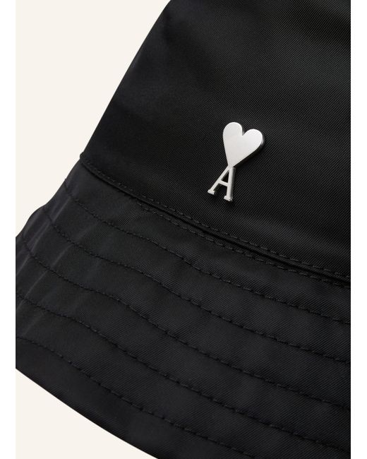 AMI Black Bucket Hat