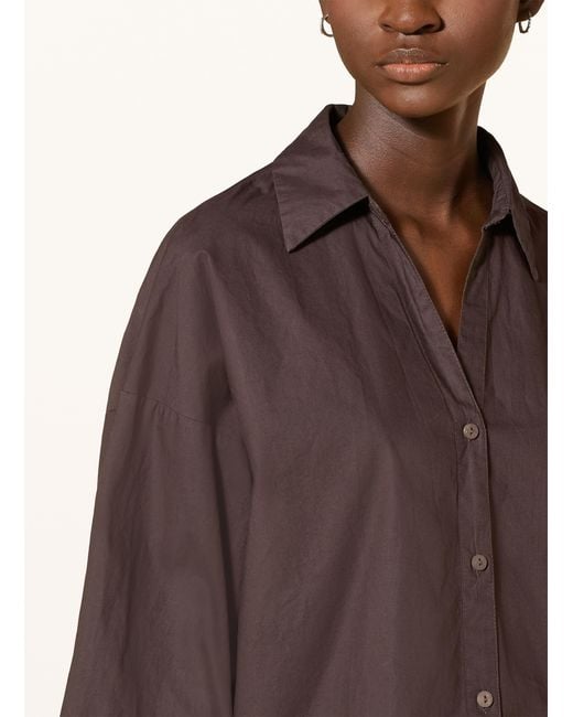 ONLY Brown Bluse mit 3/4-Arm