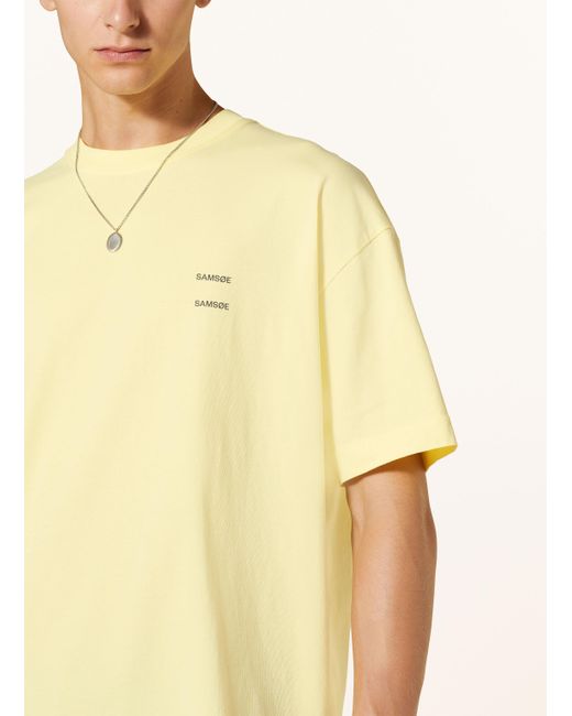 Samsøe & Samsøe T-Shirt JOEL in Yellow für Herren