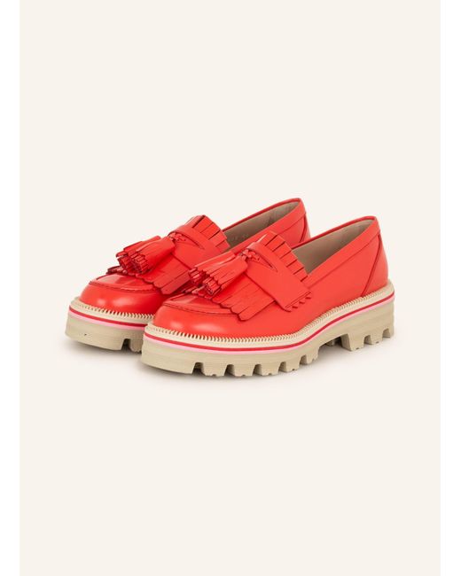 Pertini Red Penny-Loafer