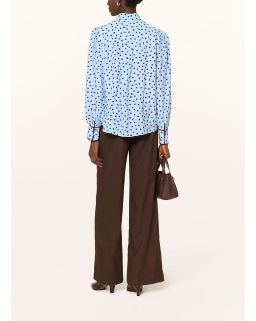 Phase Eight Blue Schluppenbluse COCO