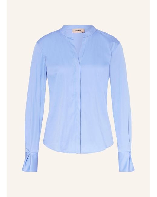 Mos Mosh Blue Bluse MMMATTHEA