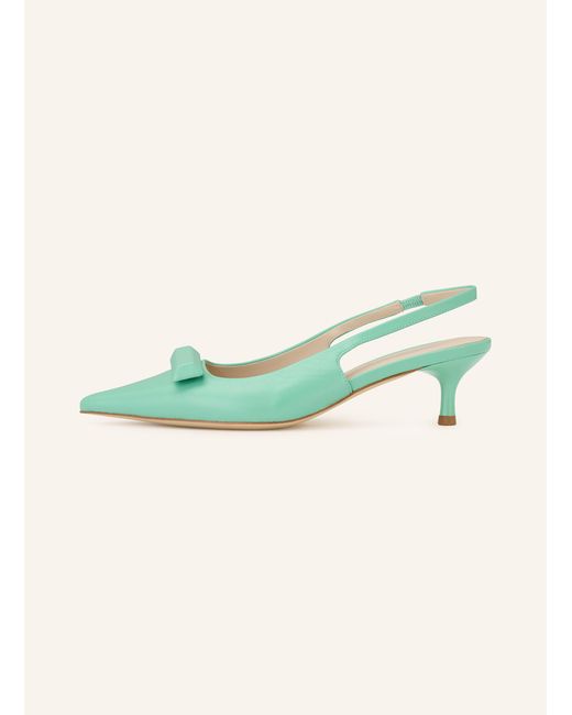 Marc Cain Green Slingpumps
