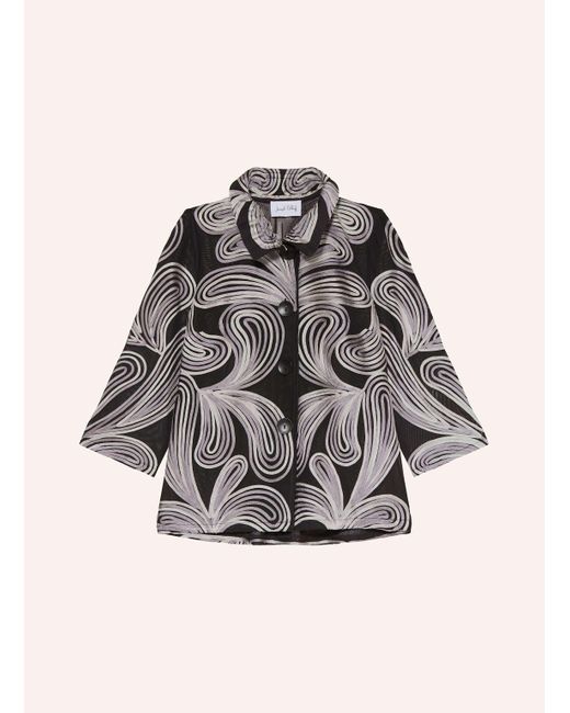 Joseph Ribkoff Gray Kastenjacke mit 3/4-Arm