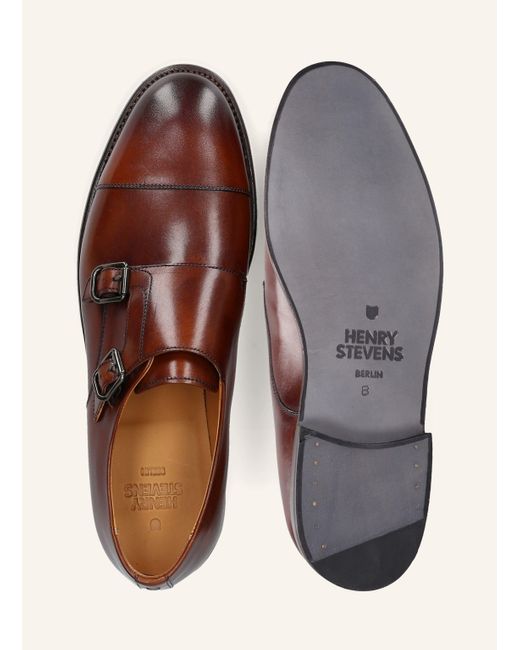 Henry Stevens Klassiker WINSTON CDM in Brown für Herren