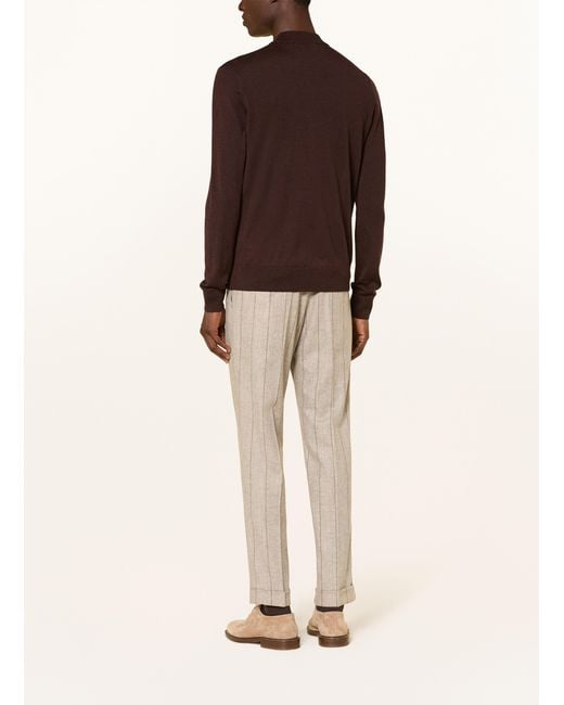 Windsor. Pullover NANDO in Purple für Herren