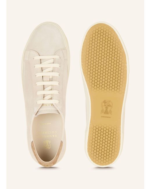 Brunello Cucinelli Sneaker in Natural für Herren