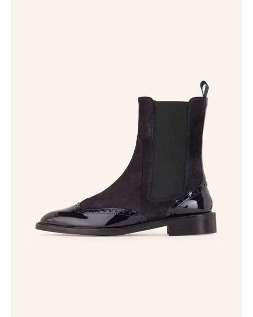 Pertini Black Chelsea-Boots