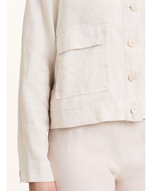 Cartoon Natural Overjacket aus Leinen