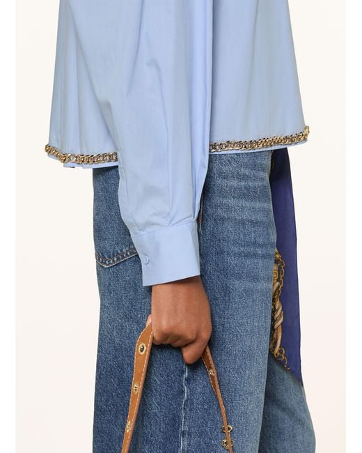 Maje Blue Hemdbluse