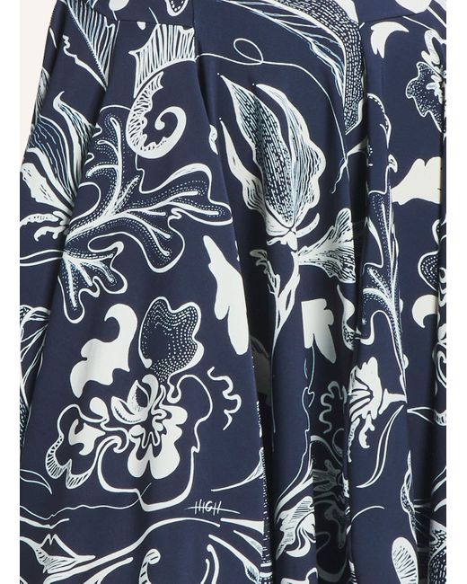 High Blue Kleid ENTHUSIASM Jerseykleid