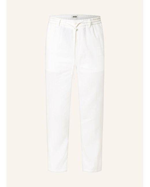 Drykorn Hose DEGER im Jogging-Stil Regular Fit mit Leinen in Natural für Herren