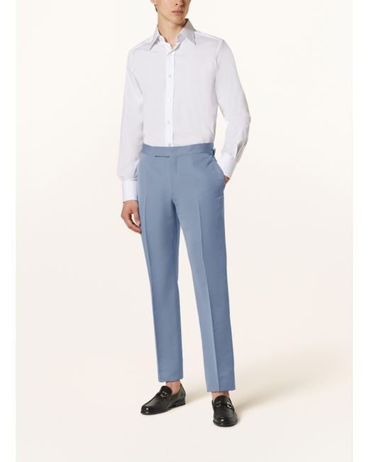 Tom Ford Anzug SHELTON Slim Fit mit Seide in Blue für Herren